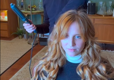 WAVE + Nathalie's long, thick hair