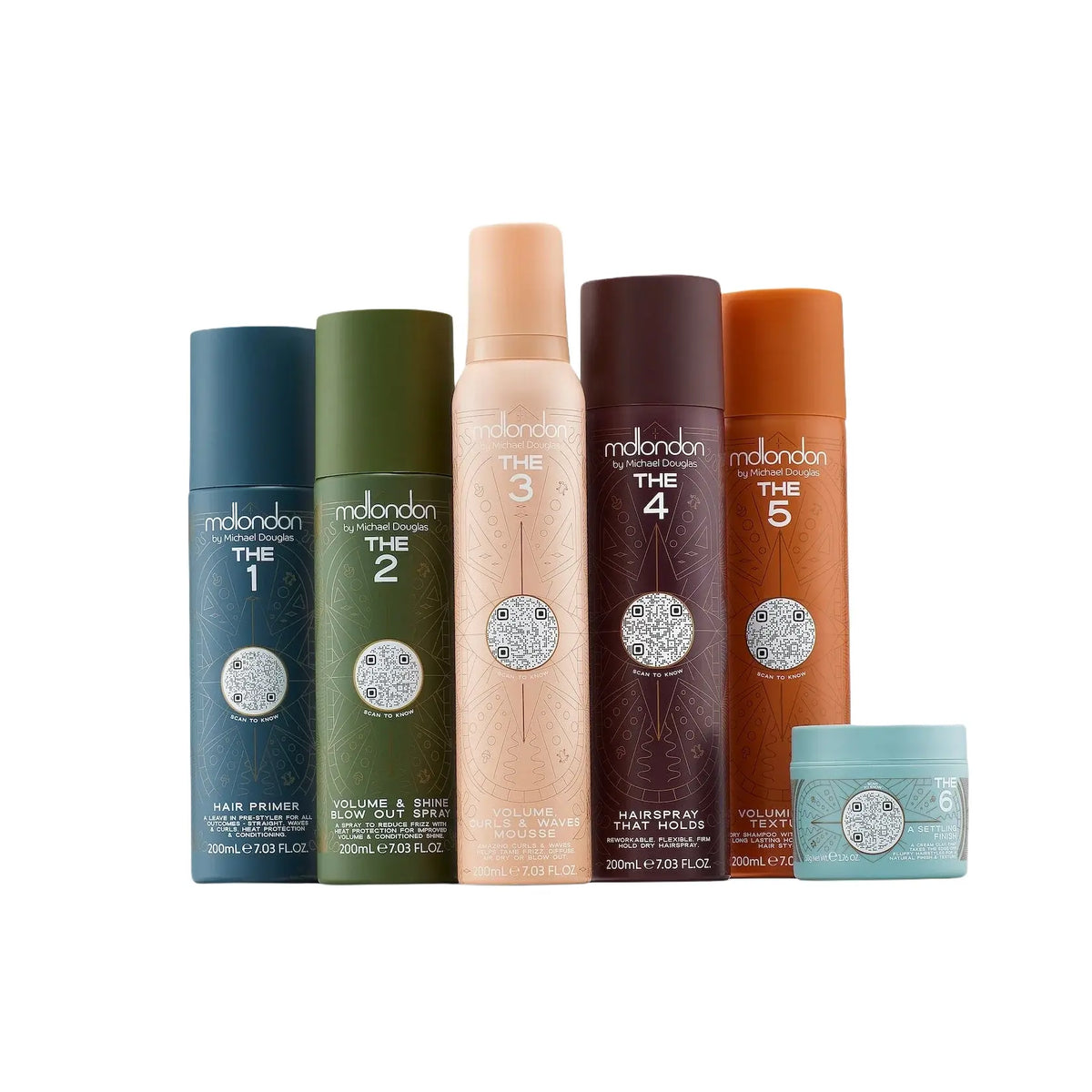 ALL SIX Complete Styling Product Set | mdlondon
