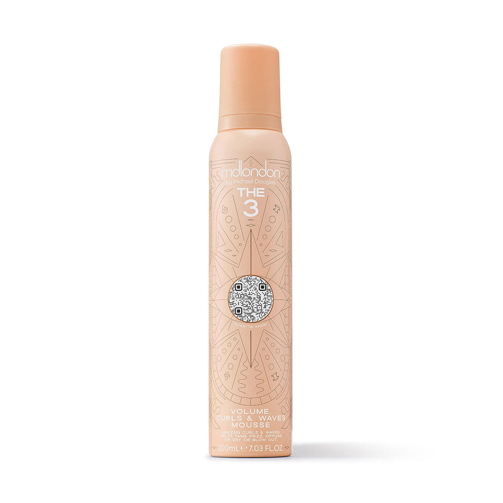 THE 3 - Volume, Curls & Waves Mousse