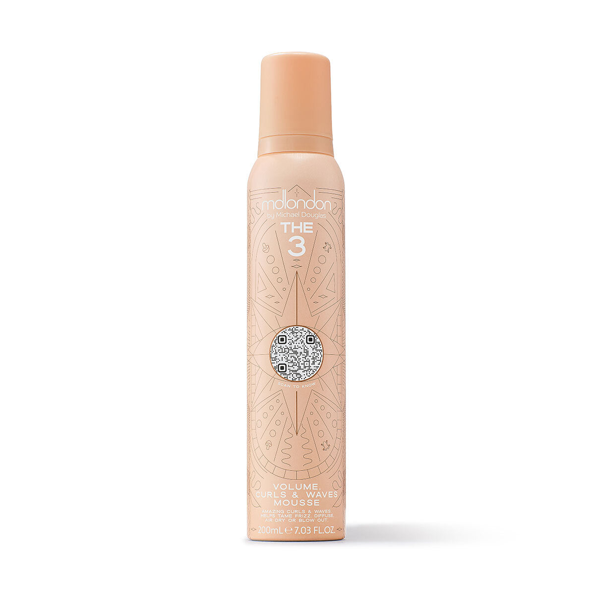 THE 3 - Volume, Curls & Waves Mousse
