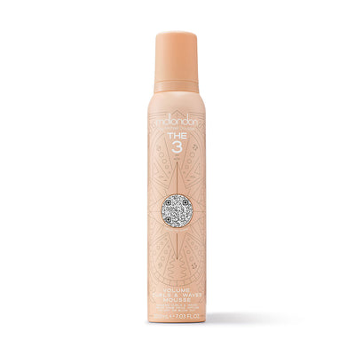 THE 3 - Volume, Curls & Waves Mousse