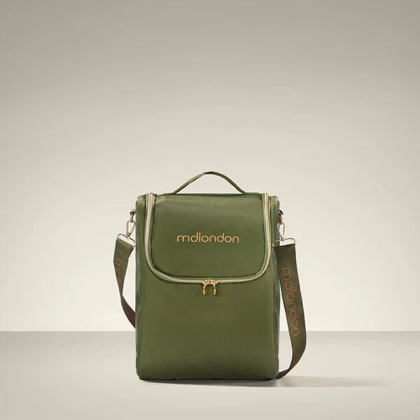 mdlondon SAC Olive Green Casal Blue Colour Options Hair Tool Carry Case Bag