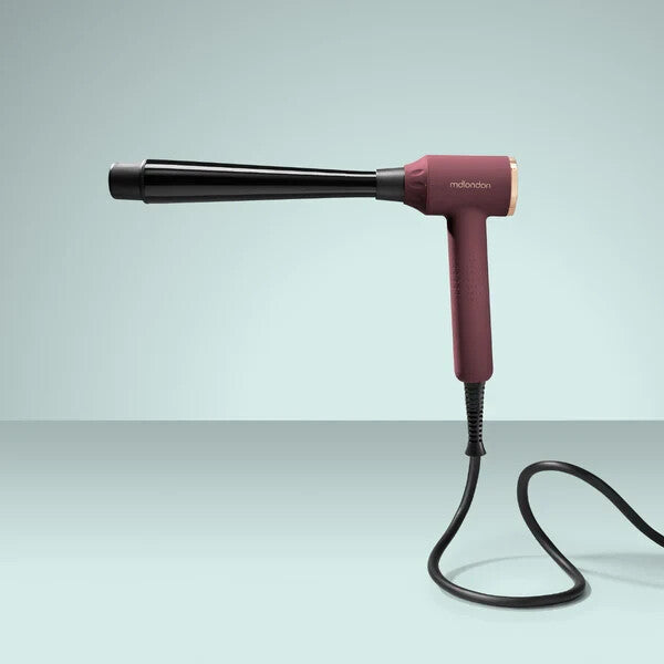 mdlondon CURL 4-in-1 Right-angled Curling Wand Casal Blue Olive Green Berry