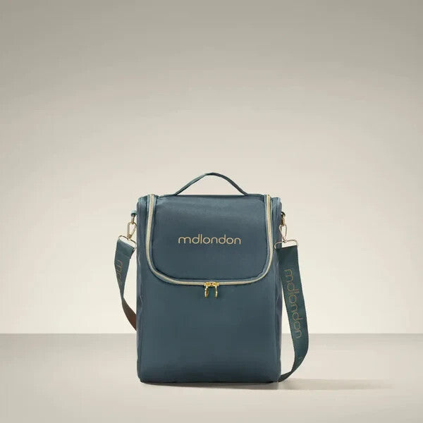 mdlondon SAC Olive Green Casal Blue Colour Options Hair Tool Carry Case Bag