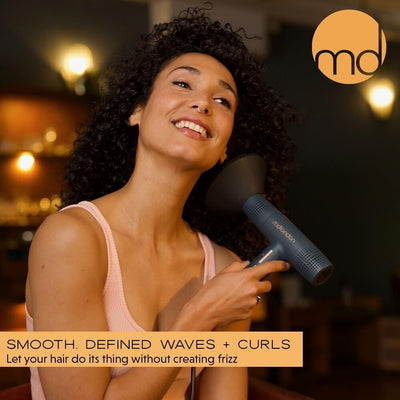 mdlondon BLOW Hair Dryer Casal Blue Blush Professional Hairdryer