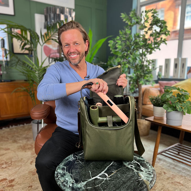 SAC Hair Tool Carry Case - Olive Green