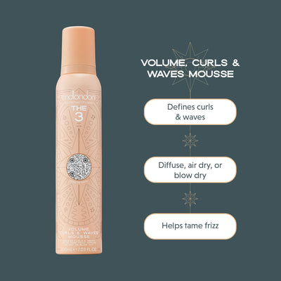 Volume, Curls & Waves Mousse by mdlondon