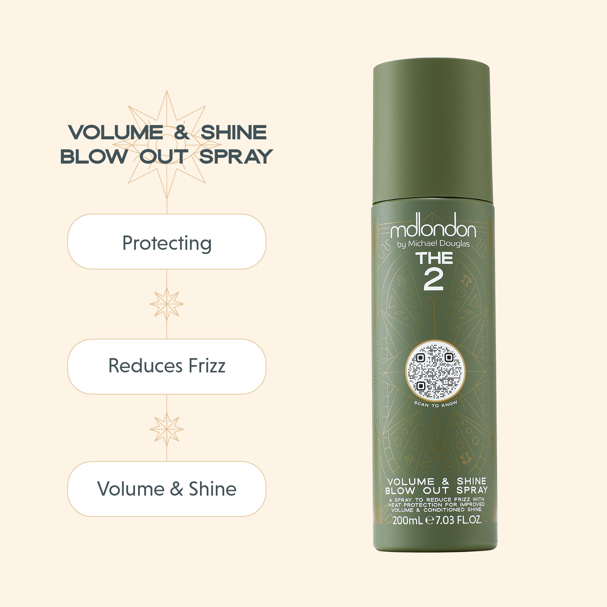 Volume & Shine Blow Out Spray by mdlondon